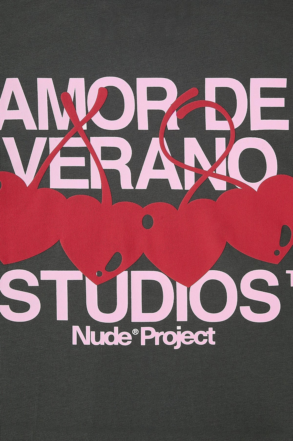 Camiseta Xoxo Gris Oscuro