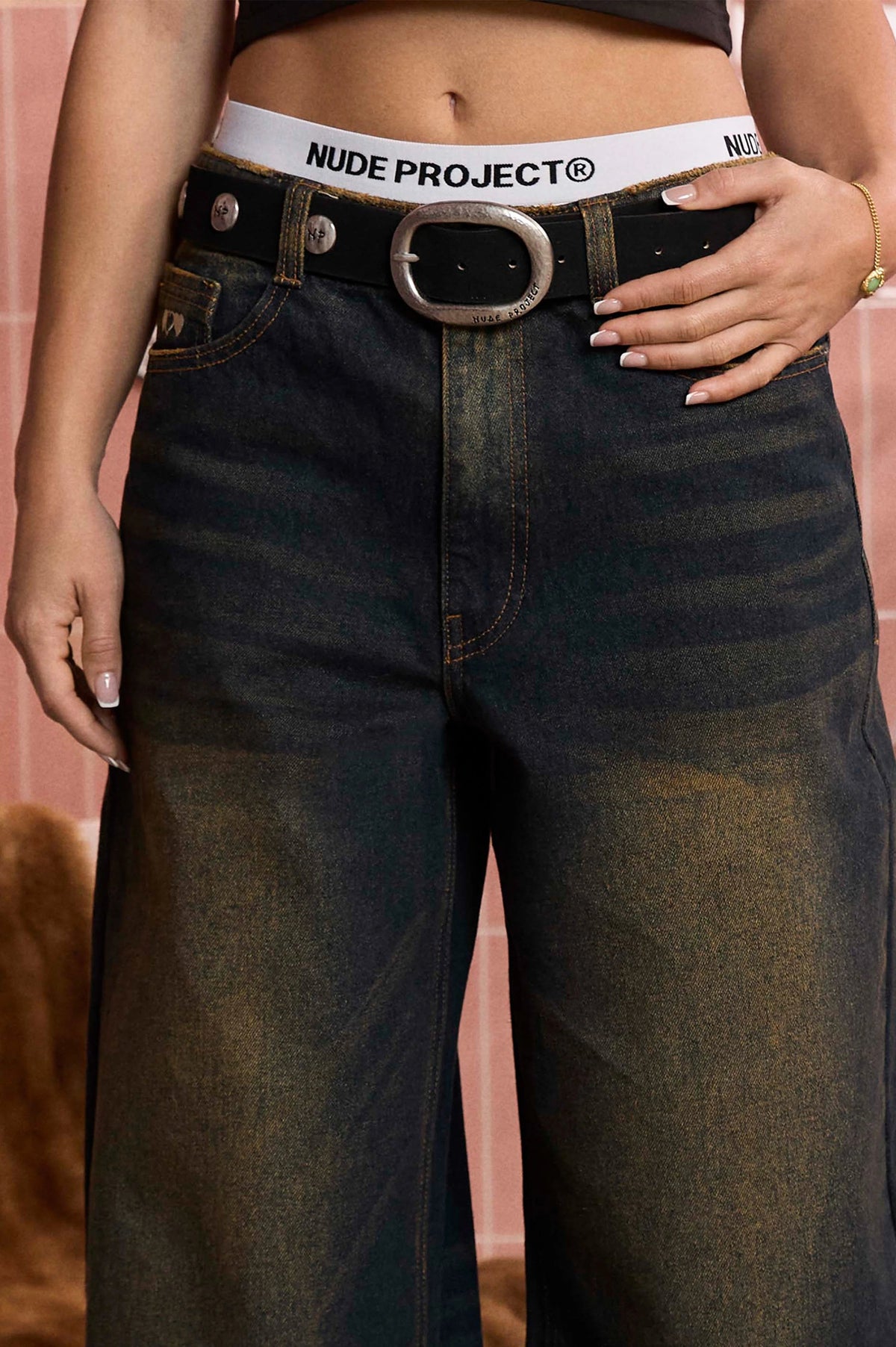 Cinturón Belt Negro
