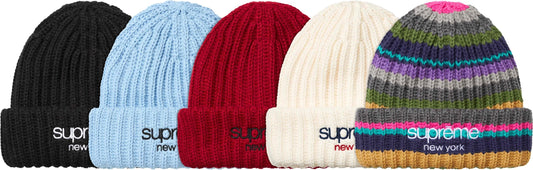 Classic Logo Chunky Ribbed Beanie