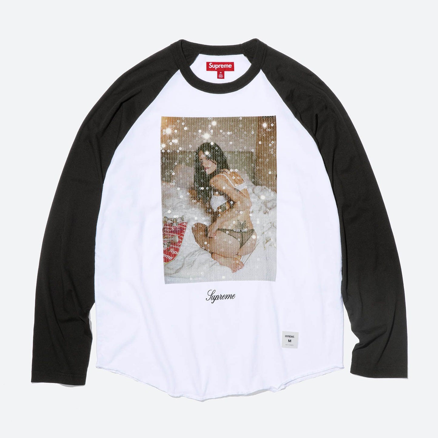 Supreme/Larry Clark Sequin Raglan L/S Top