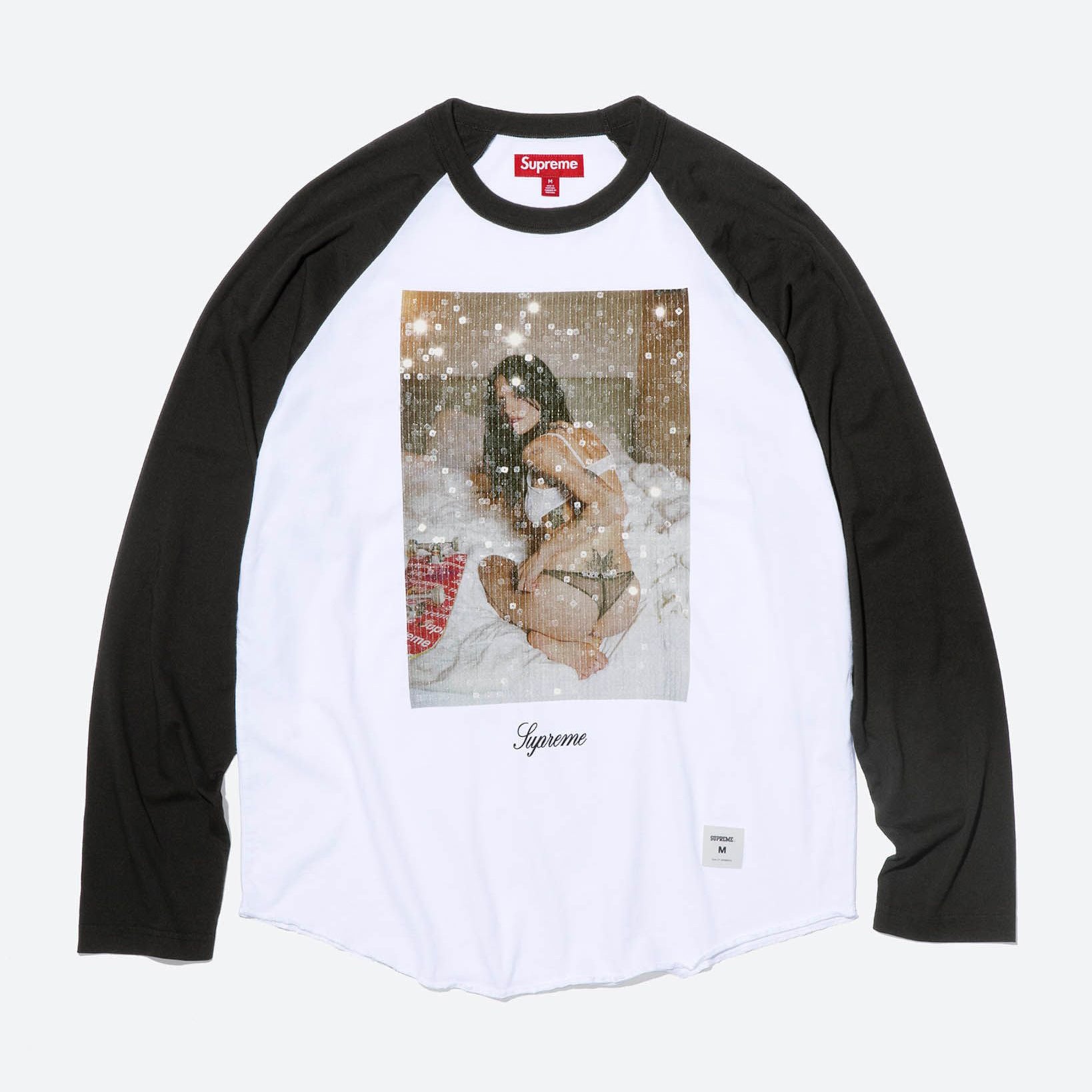 Supreme/Larry Clark Sequin Raglan L/S Top