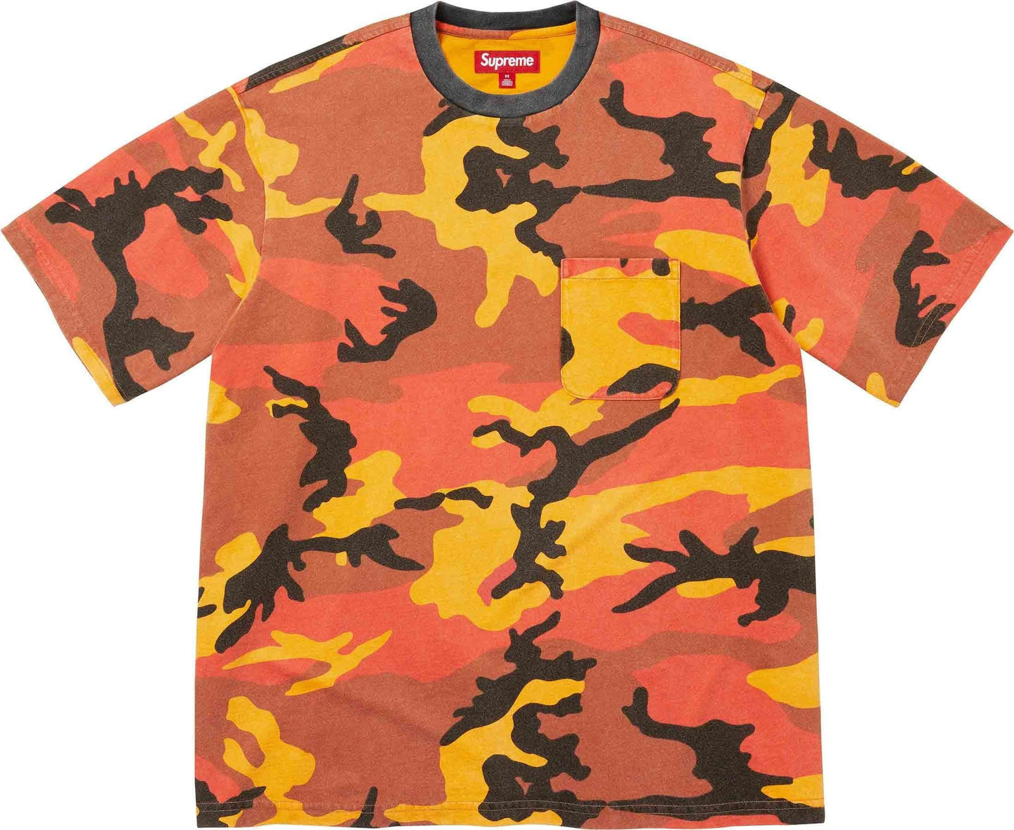 Cracked Pocket S/S Top