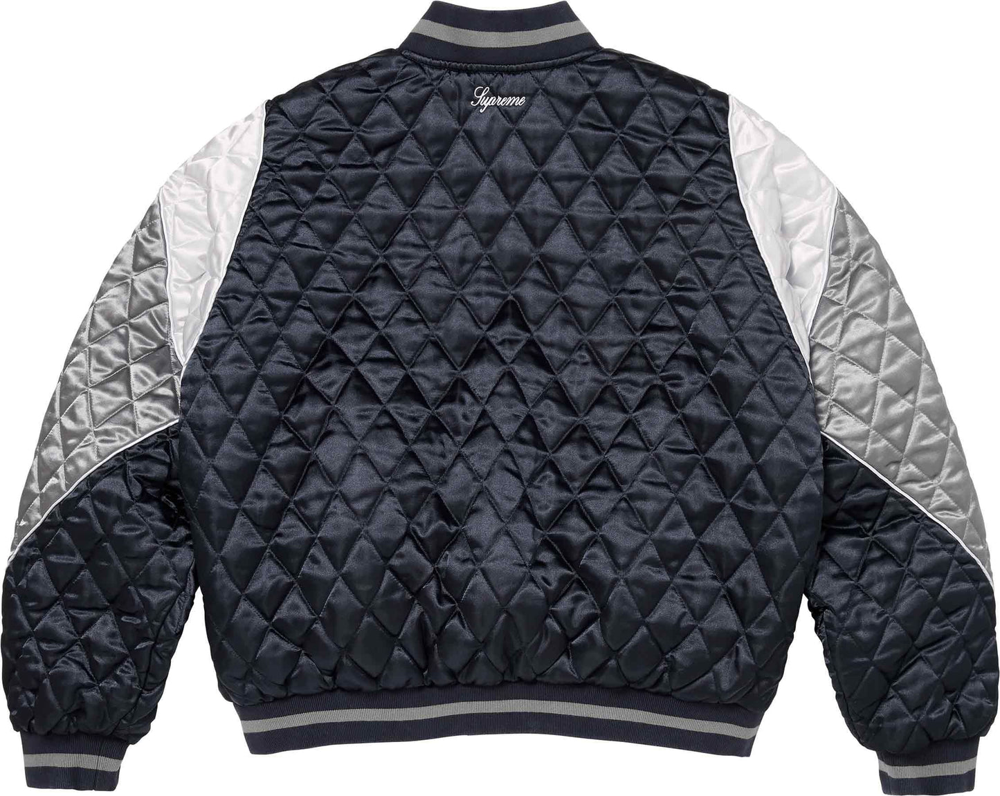 Supreme®/Champion® Quilted Satin Varsity Jacket