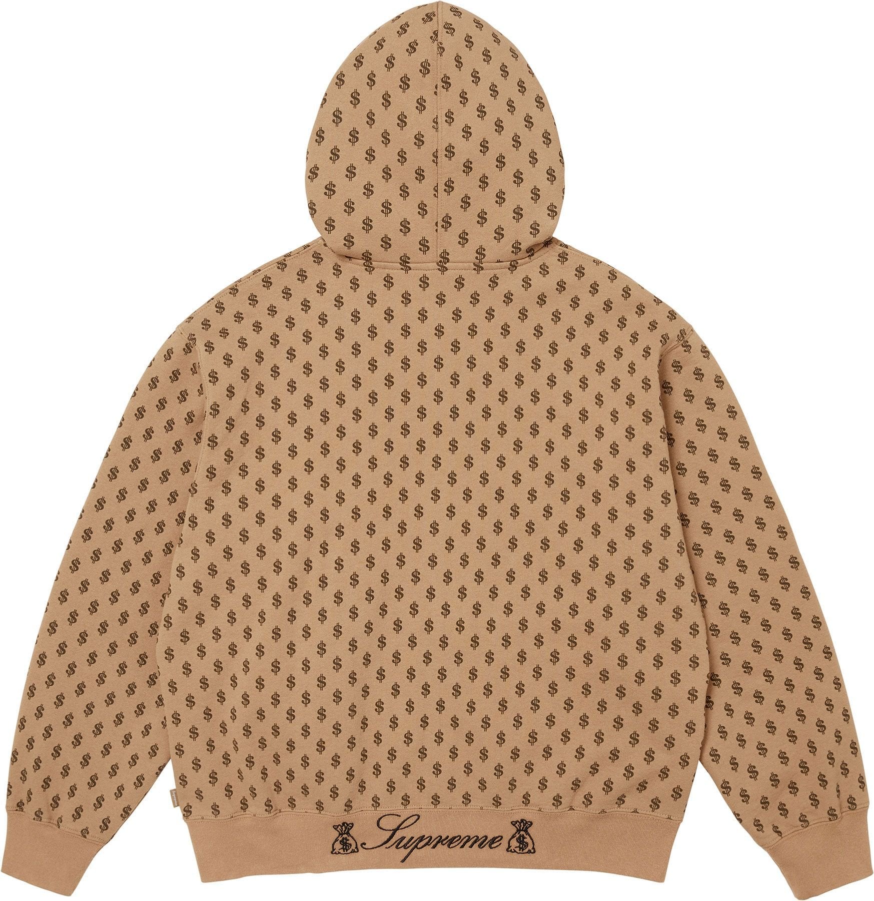God Over Money Zip Up Hooded Sweatshirt