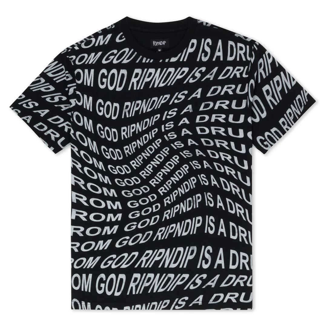 DRUG FROM GOD TEE (BLACK)