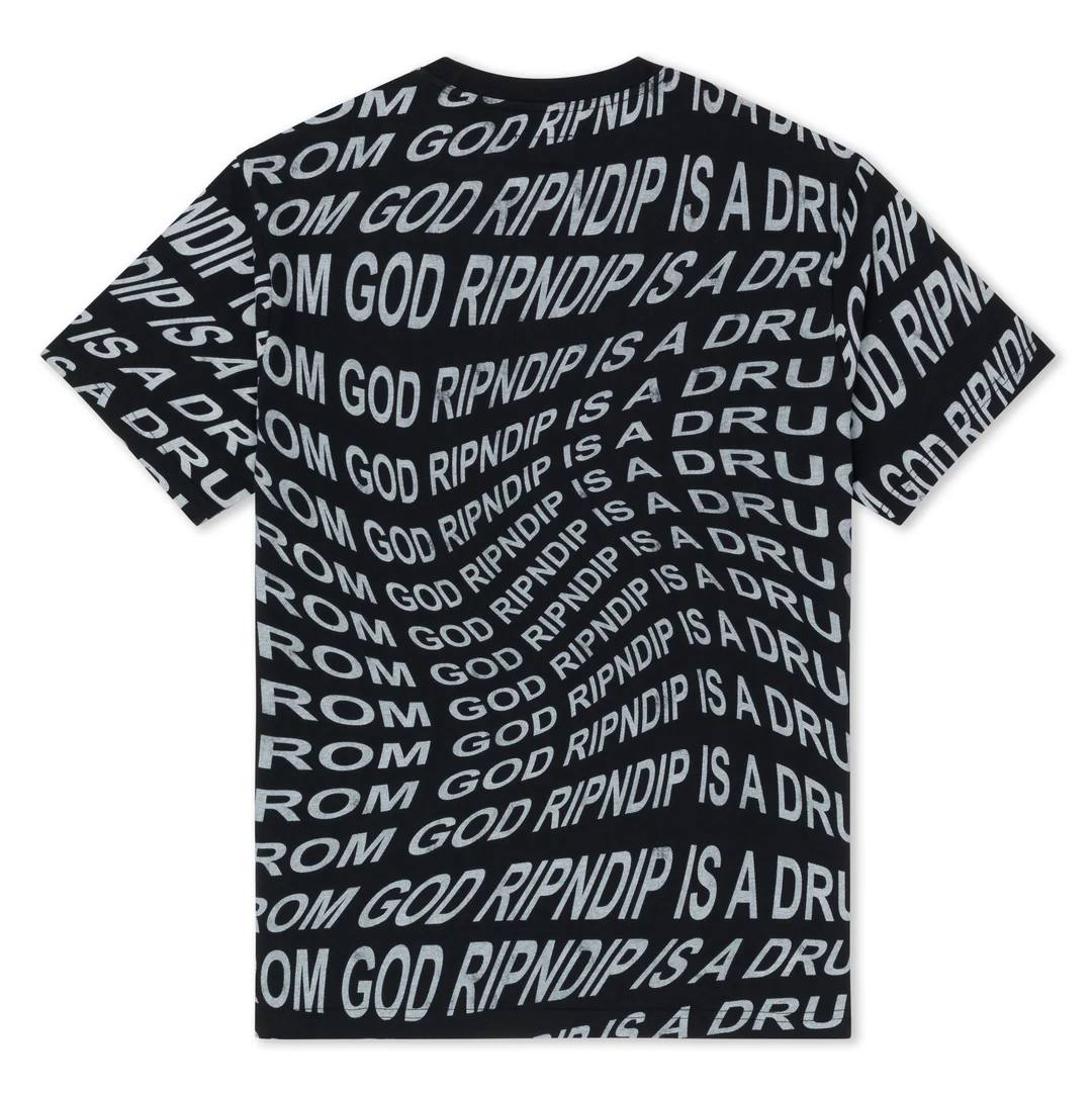 DRUG FROM GOD TEE (BLACK)