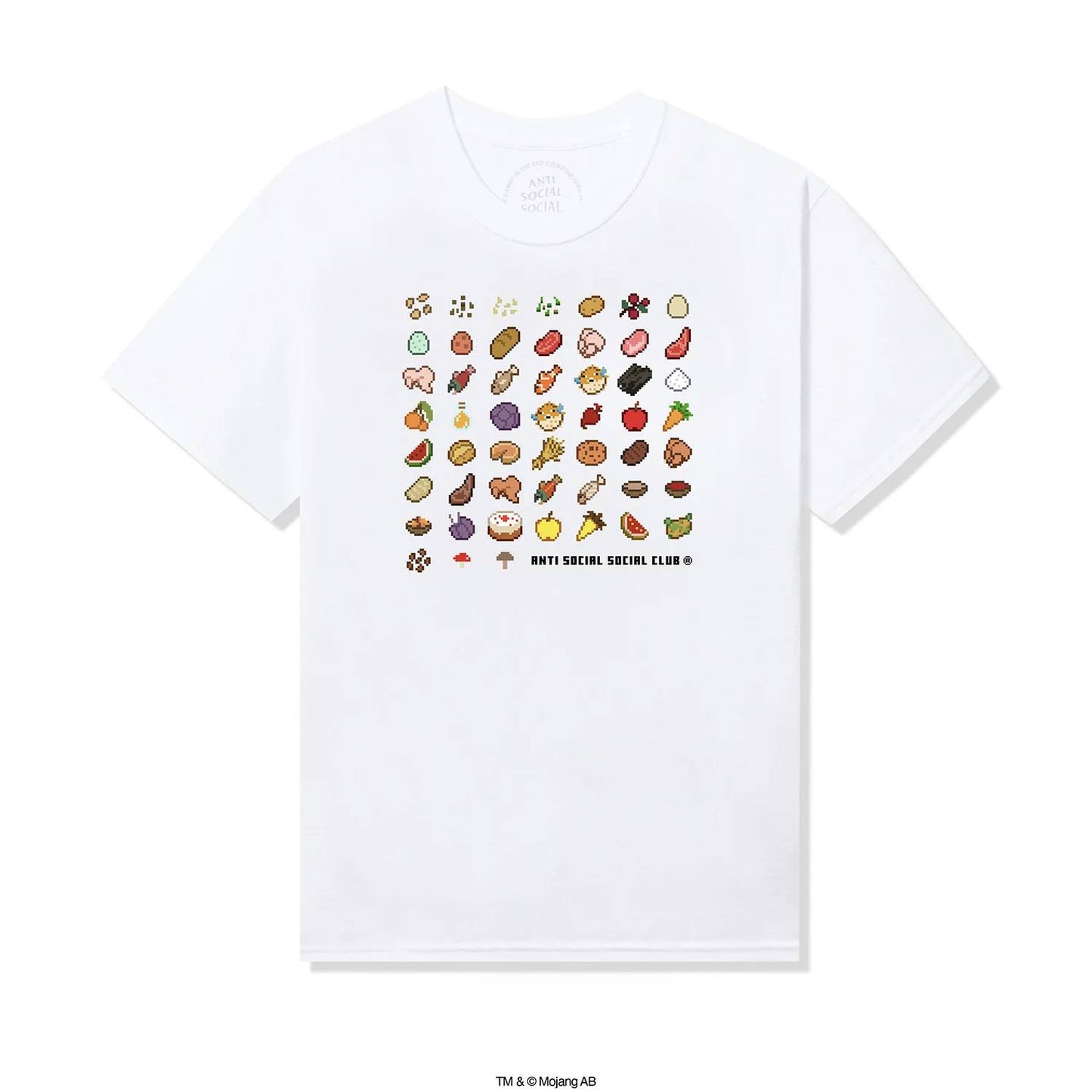 ASSC X MINECRAFT FOOD WHITE