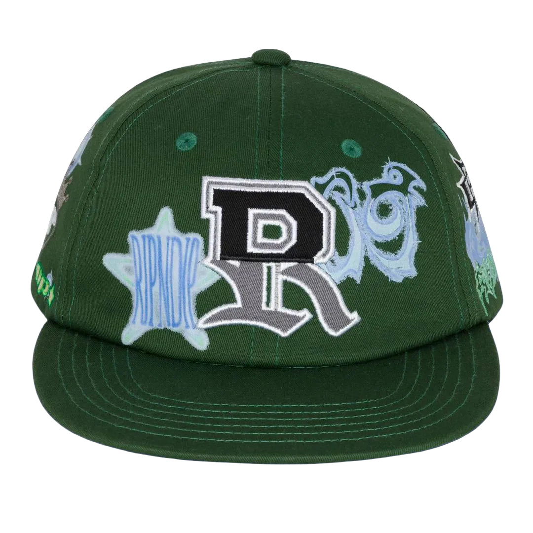 RIPNDIP TEAM SNAPBACK (HUNTER GREEN)