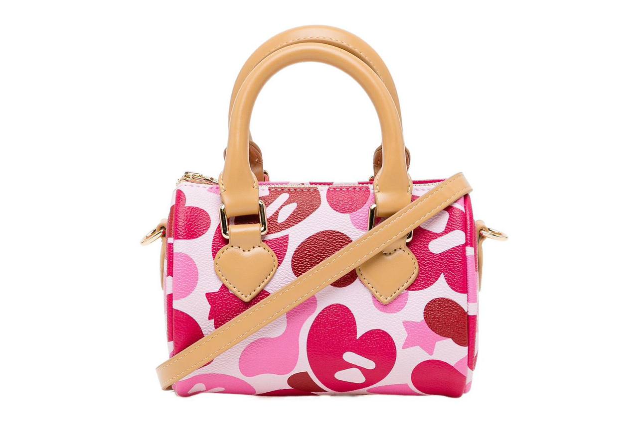 BAPE HANDBAG CAMO ROSA