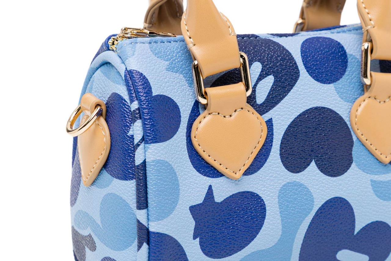 BAPE HANDBAG CAMO AZUL