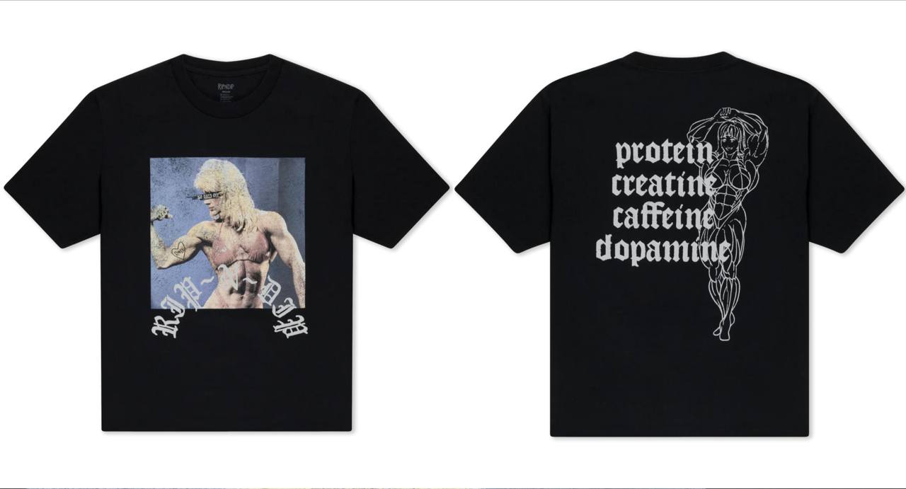 RIPNDIP PROTEIN CROPPED TEE