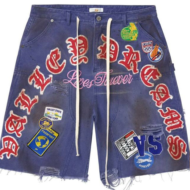 WORKSHOP JORTS (BLUE)