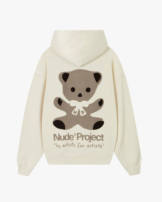 BEAR HOODIE MARSHMALLOW
