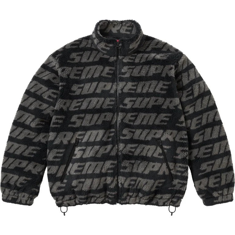 Repeat Jacquard Fleece Jacket