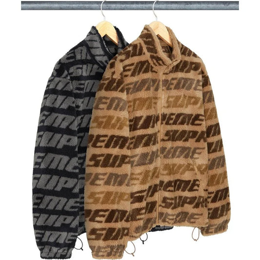 Repeat Jacquard Fleece Jacket